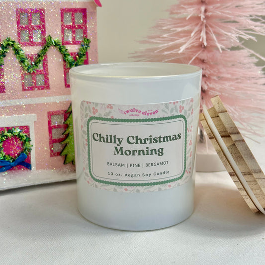 Chilly Christmas Morning 10oz. Candle